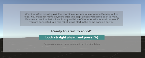 Start robot