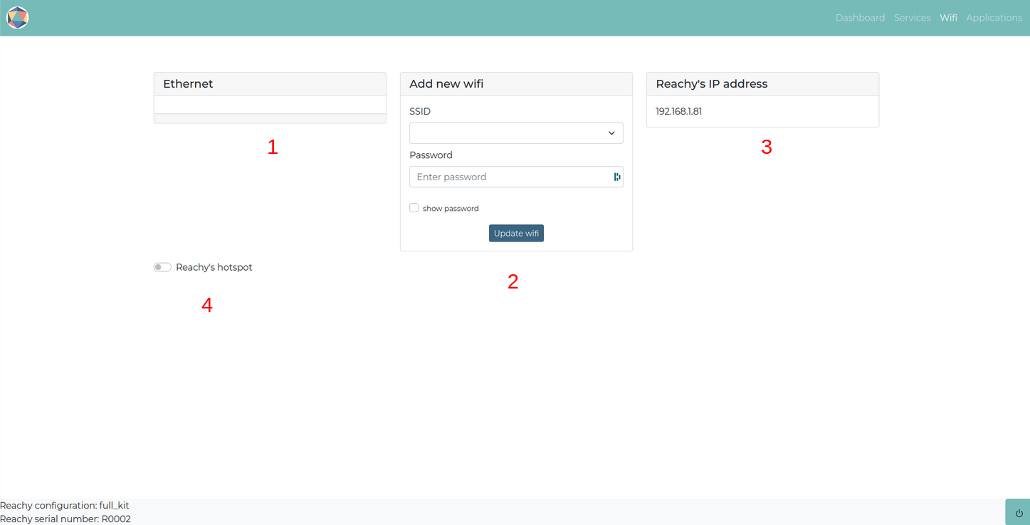 Wifi page