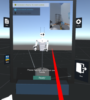 Connected to Robot