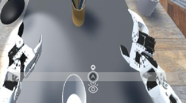Forward direction looking straight